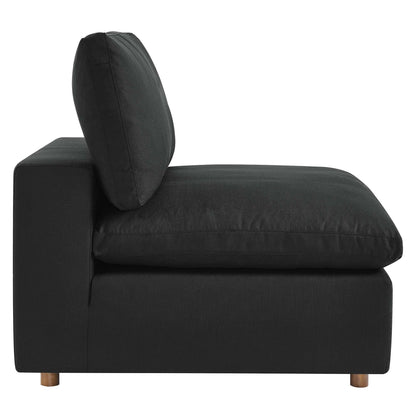 Modway Furniture Commix 5 Piece Down Filled Overstuffed Sectional Sofa by Modway - EEI-3359-BLK