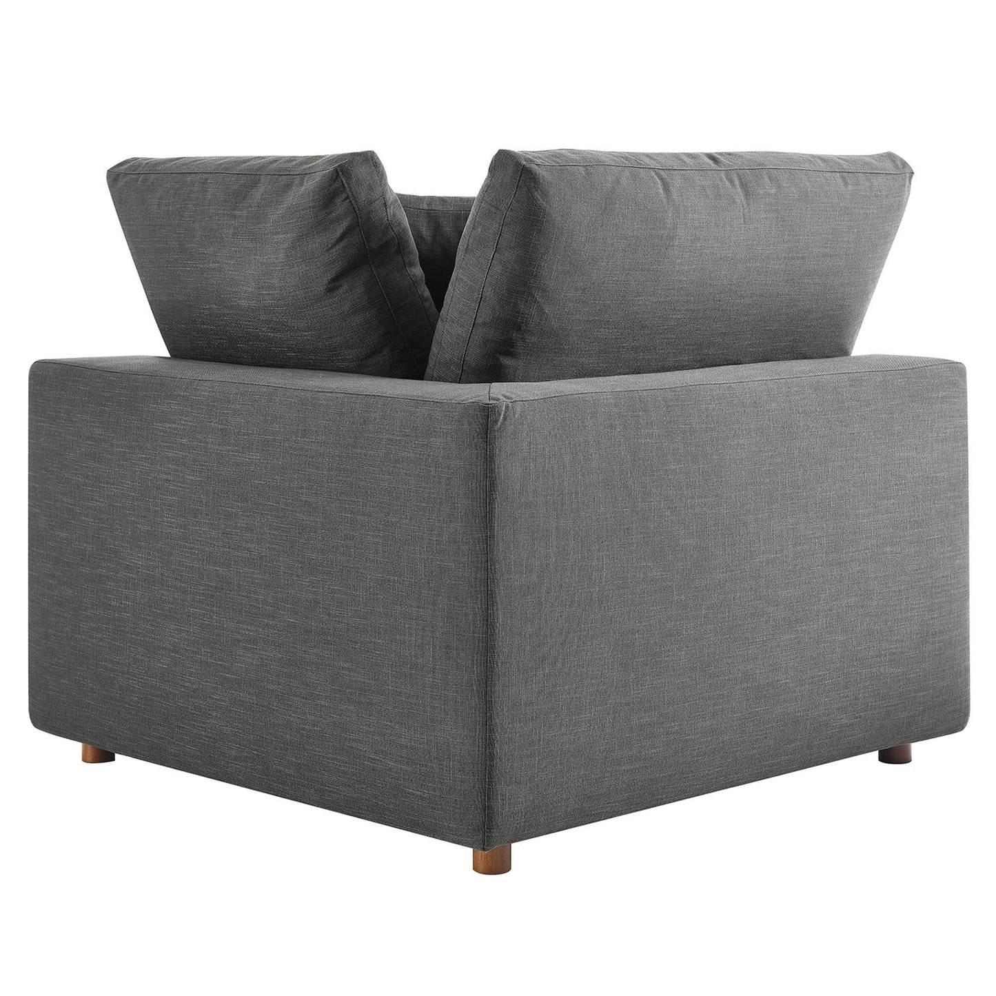 Modway Furniture Commix 5 Piece Down Filled Overstuffed Sectional Sofa by Modway - EEI-3359-BLK