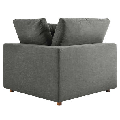 Modway Furniture Commix 5 Piece Down Filled Overstuffed Sectional Sofa by Modway - EEI-3359-BLK