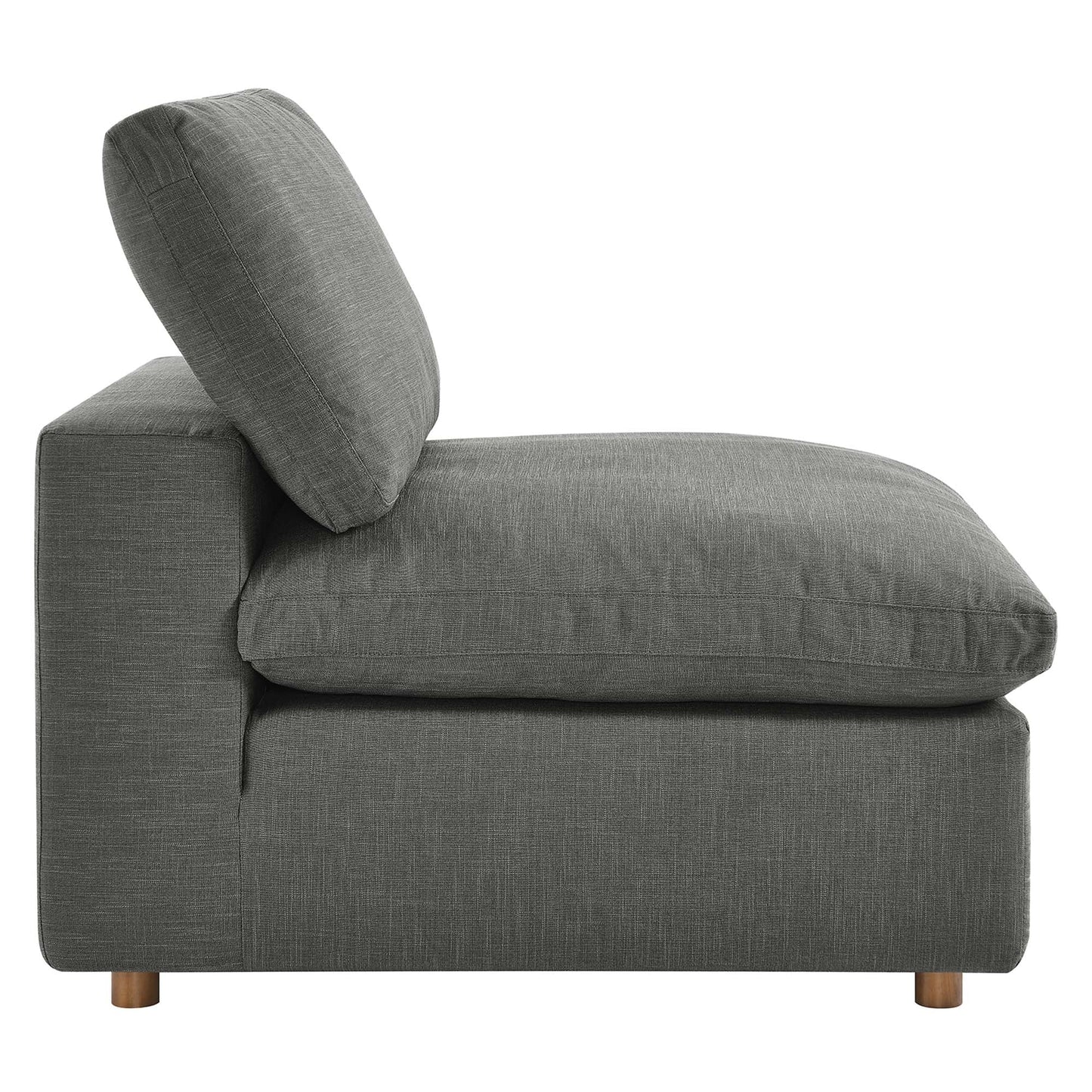 Modway Furniture Commix 5 Piece Down Filled Overstuffed Sectional Sofa by Modway - EEI-3359-BLK