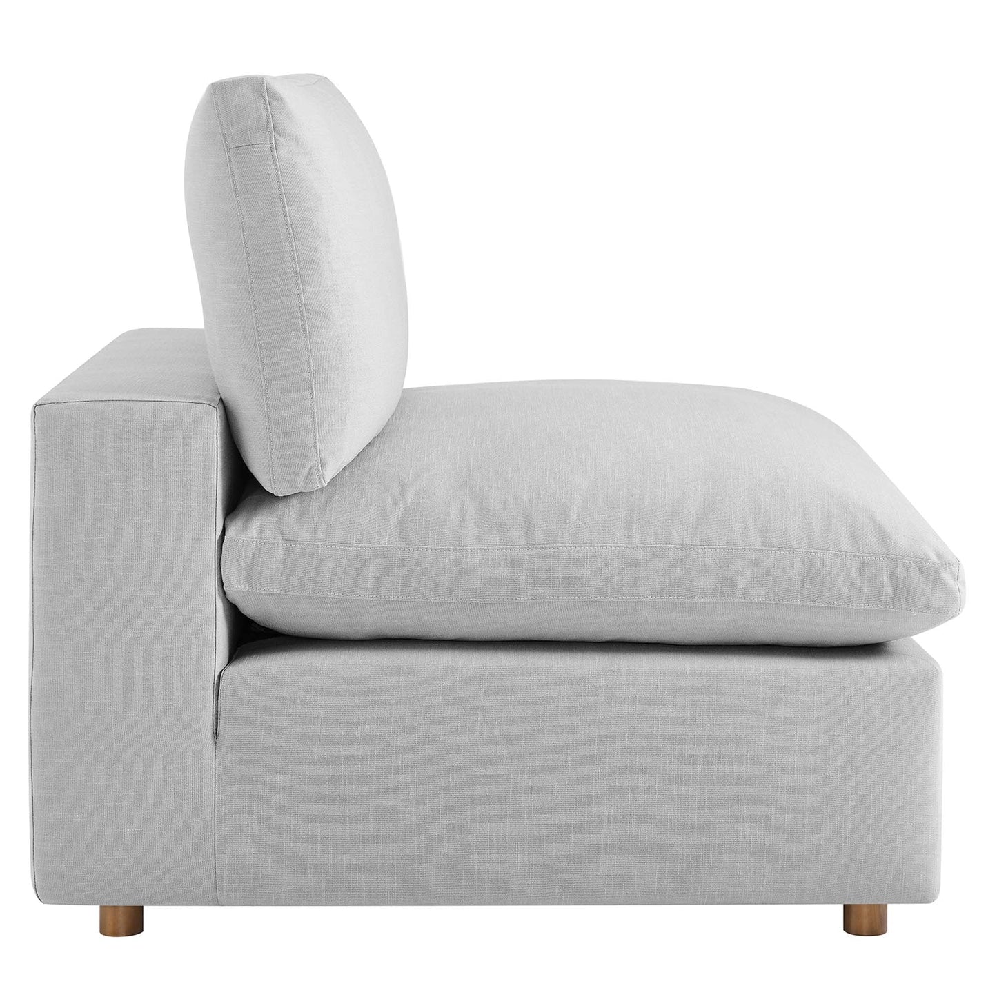 Modway Furniture Commix 5 Piece Down Filled Overstuffed Sectional Sofa by Modway - EEI-3359-BLK