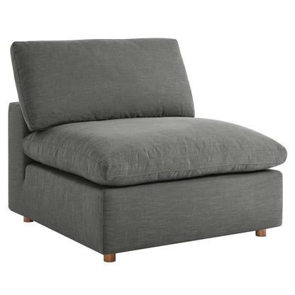 Modway Furniture Commix 8-Piece Down Filled Overstuffed Sectional Sofa by Modway - EEI-3363-BLK