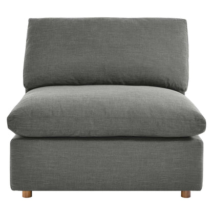 Modway Furniture Commix 8-Piece Down Filled Overstuffed Sectional Sofa by Modway - EEI-3363-BLK