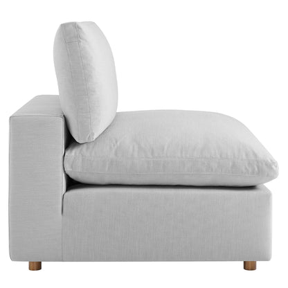 Modway Furniture Commix 8-Piece Down Filled Overstuffed Sectional Sofa by Modway - EEI-3363-BLK