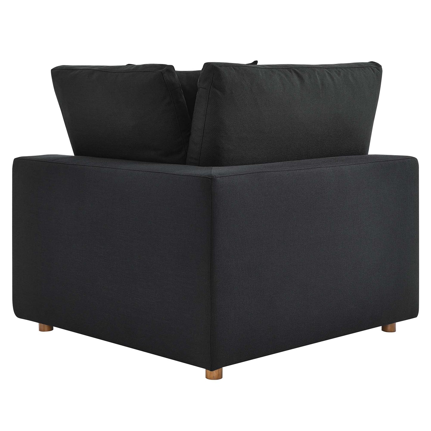 Modway Furniture Commix 7-Piece Down Filled Overstuffed Sectional Sofa by Modway - EEI-3364-BLK