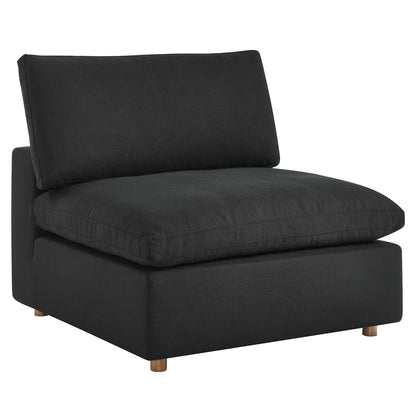 Modway Furniture Commix 7-Piece Down Filled Overstuffed Sectional Sofa by Modway - EEI-3364-BLK