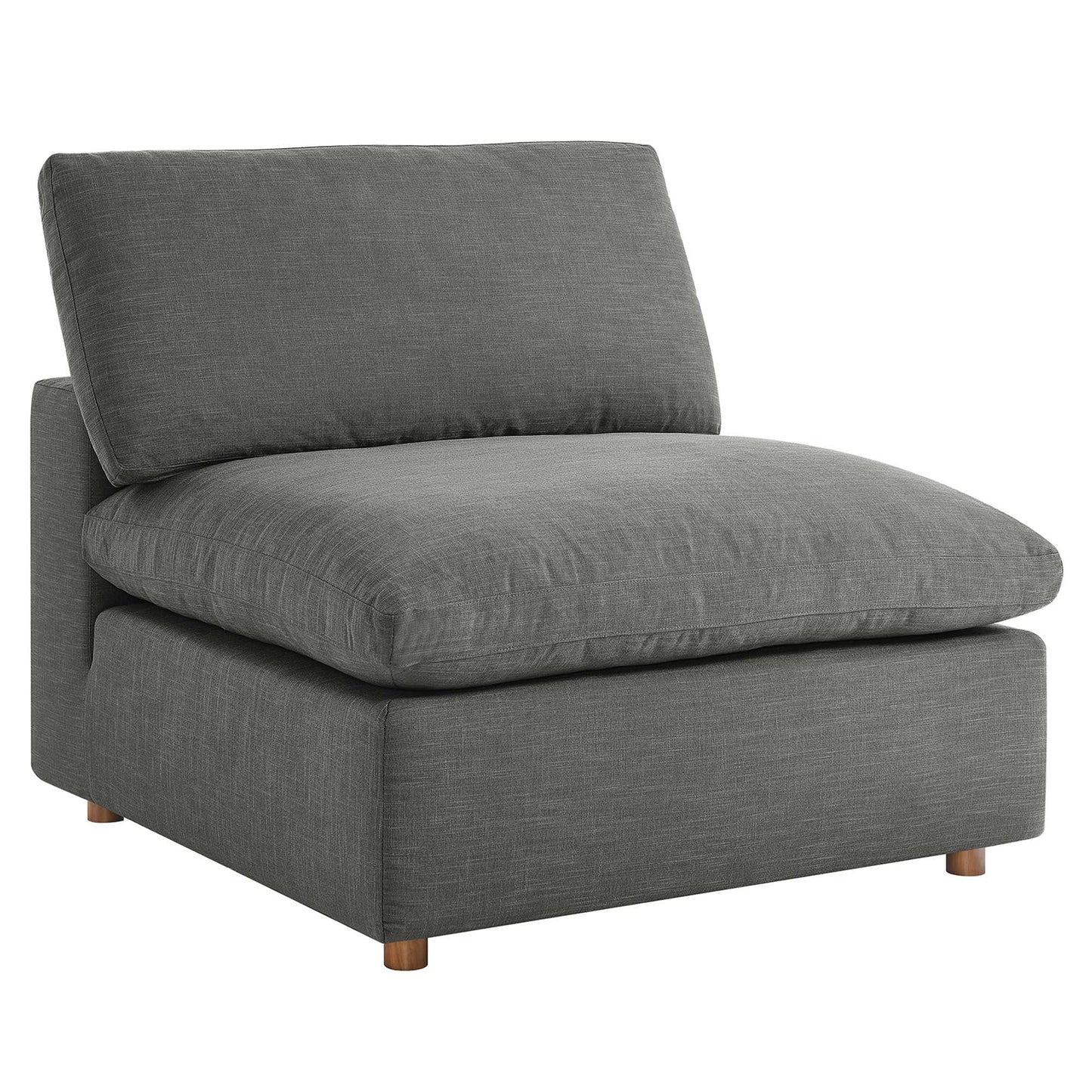 Modway Furniture Commix 7-Piece Down Filled Overstuffed Sectional Sofa by Modway - EEI-3364-BLK