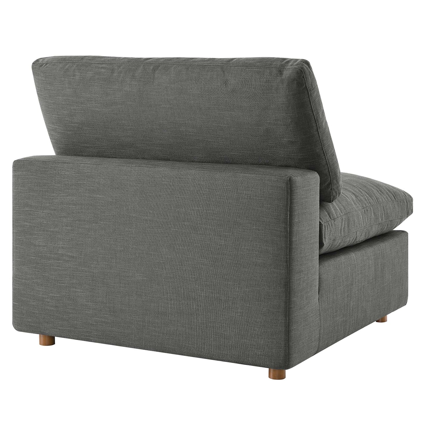 Modway Furniture Commix 7-Piece Down Filled Overstuffed Sectional Sofa by Modway - EEI-3364-BLK