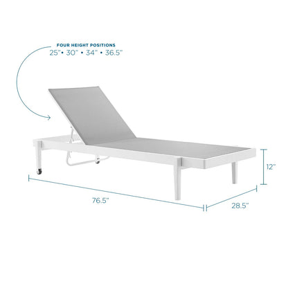 Modway Charleston Outdoor Patio Chaise Lounge Chair