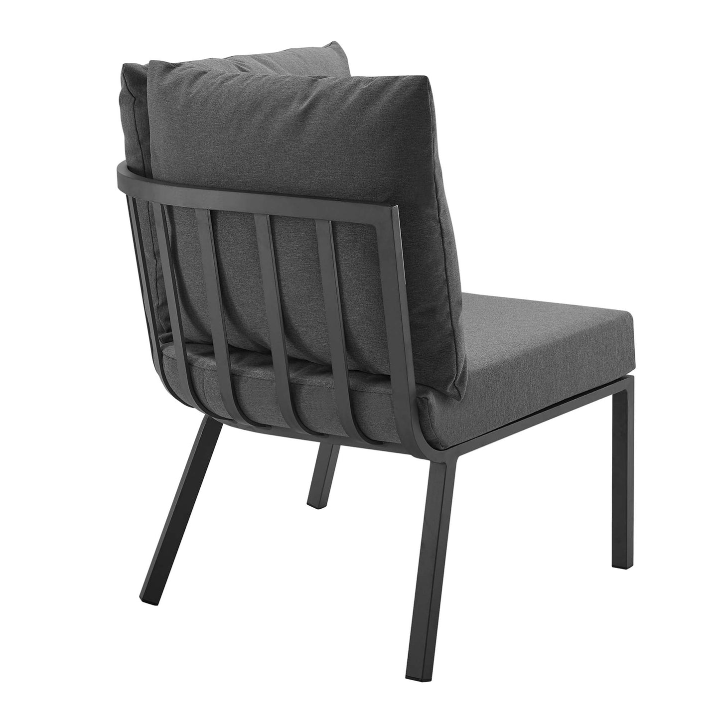 Modway Furniture Riverside 5 Piece Outdoor Patio Aluminum Set by Modway – EEI-3783-SLA-WHI