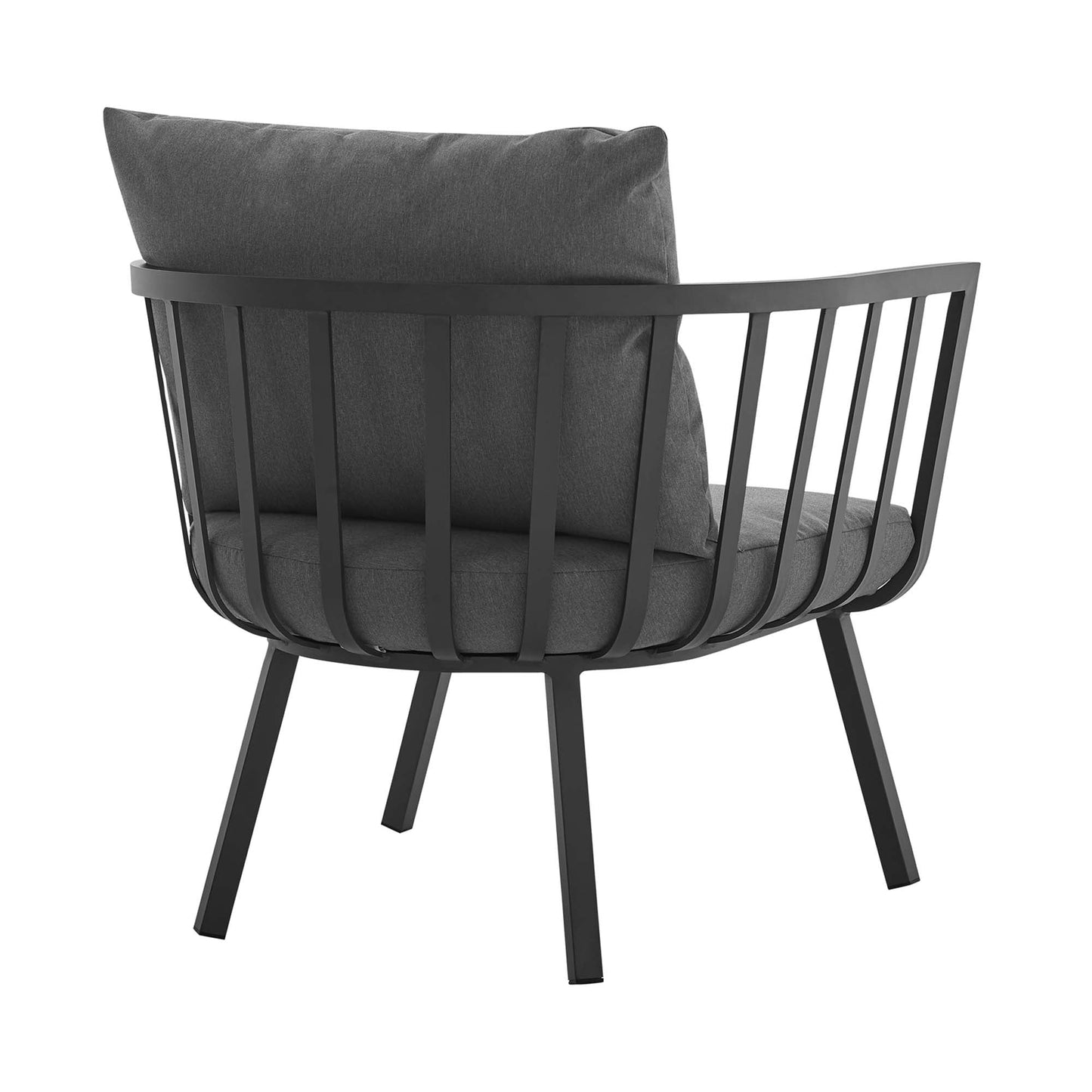 Modway Furniture Riverside 4 Piece Outdoor Patio Aluminum Set by Modway - EEI-3787-WHI-NAV