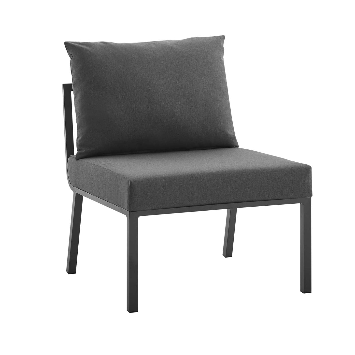Modway Furniture Riverside 6 Piece Outdoor Patio Aluminum Set by Modway – EEI-3788-SLA-CHA
