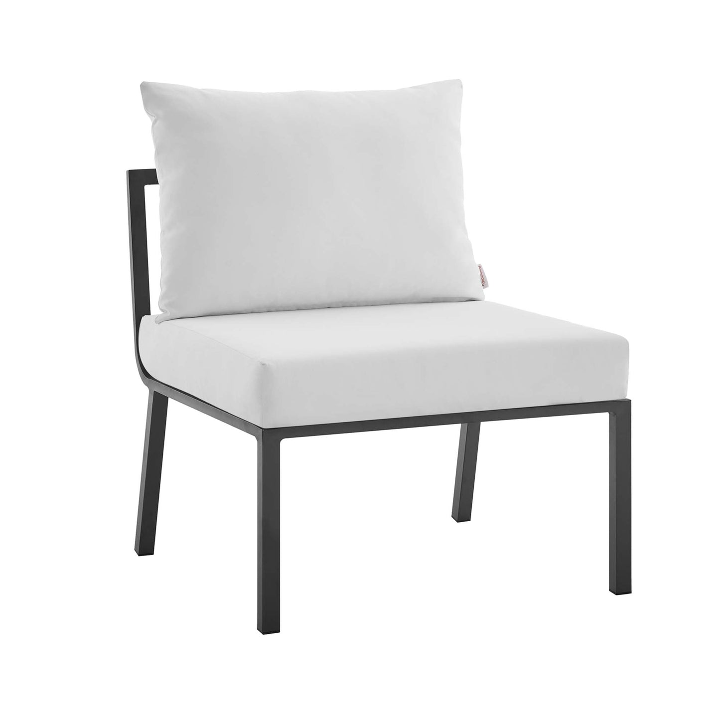 Modway Furniture Riverside 6 Piece Outdoor Patio Aluminum Set by Modway – EEI-3795-SLA-WHI