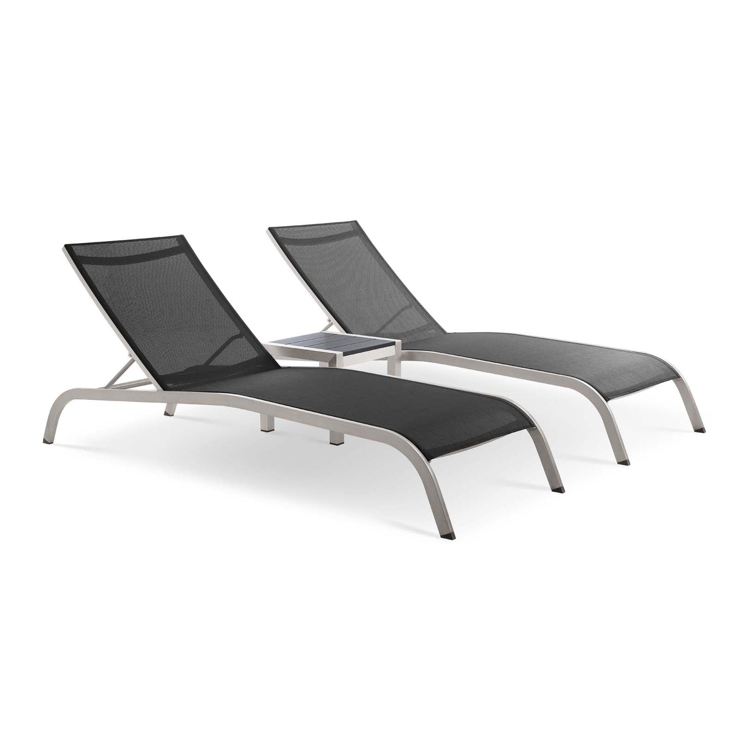 Modway Savannah 3 Piece Outdoor Patio Mesh Set