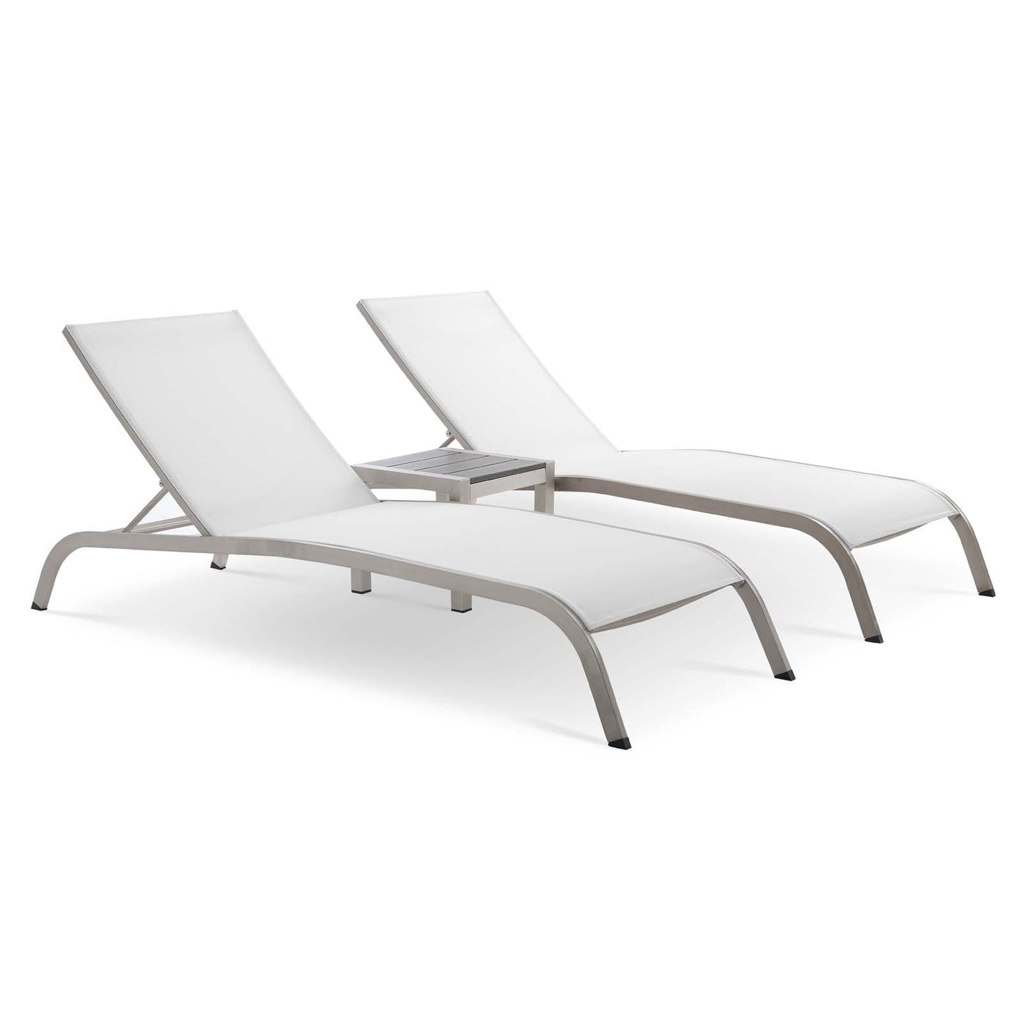 Modway Savannah 3 Piece Outdoor Patio Mesh Set