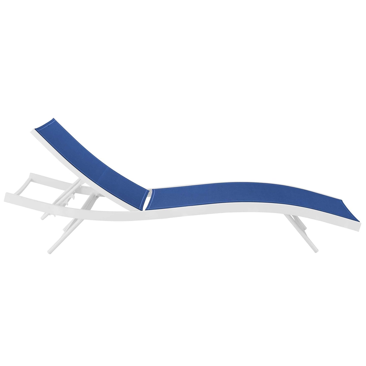Modway Glimpse Outdoor Patio Mesh Chaise Lounge Set of 4