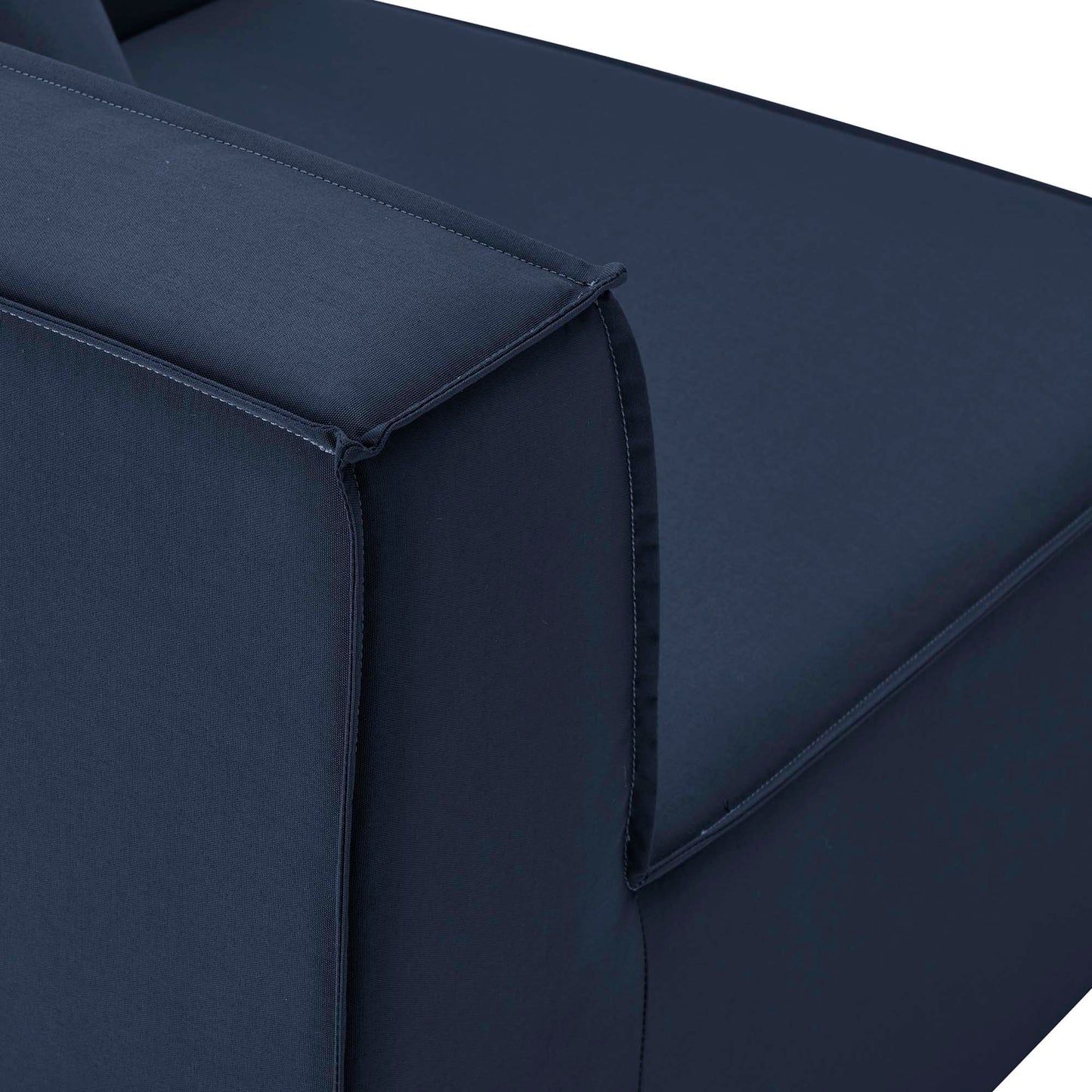 Modway Furniture Saybrook Outdoor Patio Upholstered 4-Piece Sectional Sofa by Modway - EEI-4381-GRY