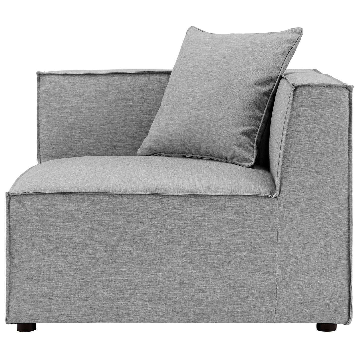 Modway Furniture Saybrook Outdoor Patio Upholstered 6-Piece Sectional Sofa by Modway – EEI-4383