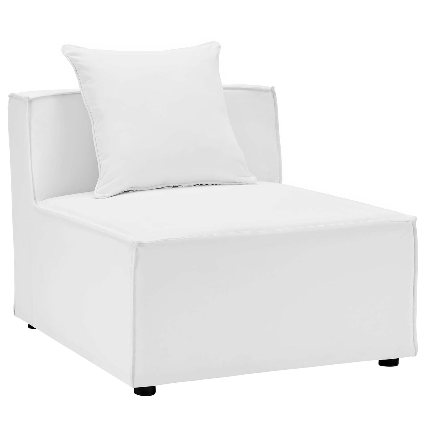 Modway Furniture Saybrook Outdoor Patio Upholstered 6-Piece Sectional Sofa by Modway – EEI-4383