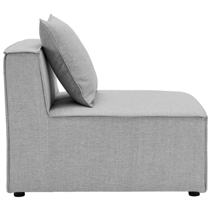 Modway Furniture Saybrook Outdoor Patio Upholstered 6-Piece Sectional Sofa by Modway – EEI-4385