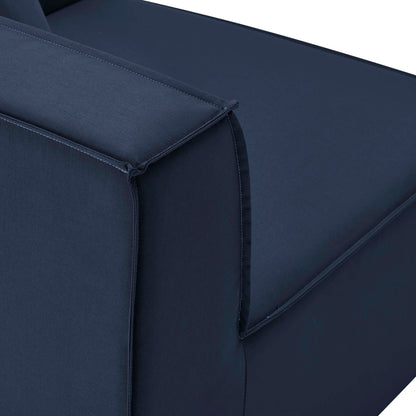 Modway Furniture Saybrook Outdoor Patio Upholstered 7-Piece Sectional Sofa by Modway - EEI-4387-GRY