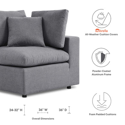 Modway Commix Sunbrella® Outdoor Patio Corner Chair