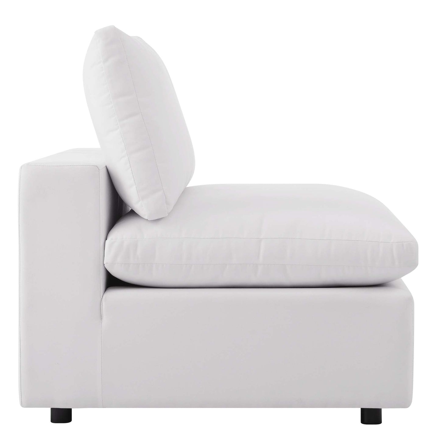 Modway Furniture Commix 4-Piece Outdoor Patio Sectional Sofa by Modway - EEI-5580-CHA