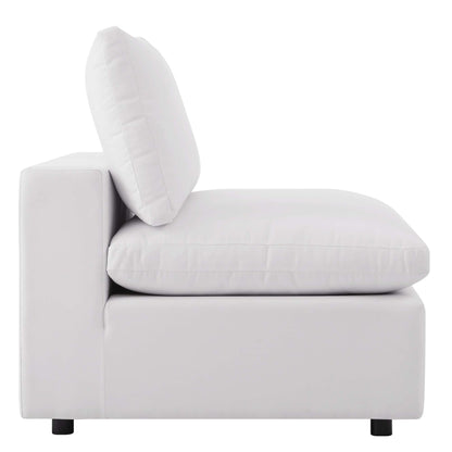 Modway Furniture Commix 4-Piece Outdoor Patio Sectional Sofa by Modway - EEI-5580-CHA