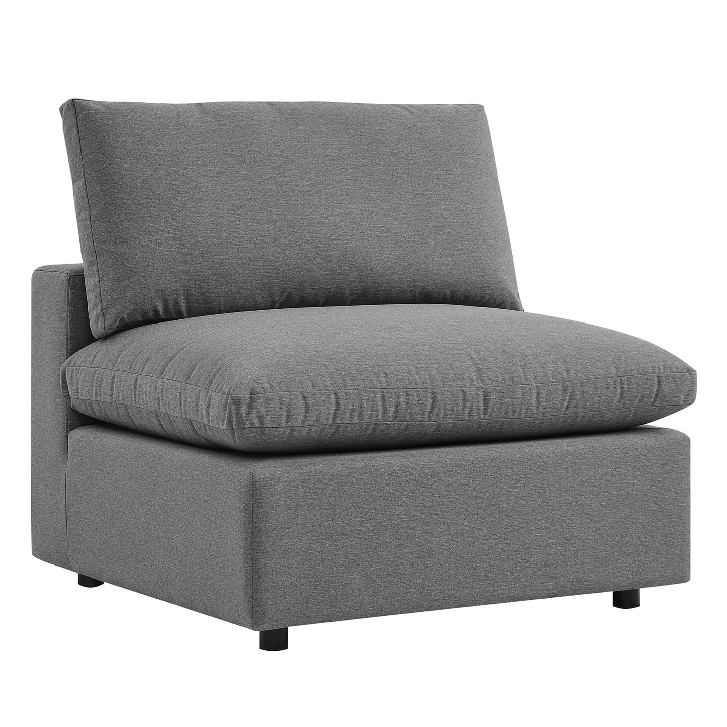 Modway Furniture Commix 6-Piece Outdoor Patio Sectional Sofa by Modway - EEI-5585-CHA
