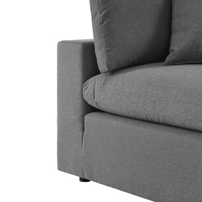 Modway Furniture Commix 6-Piece Outdoor Patio Sectional Sofa by Modway - EEI-5585-CHA