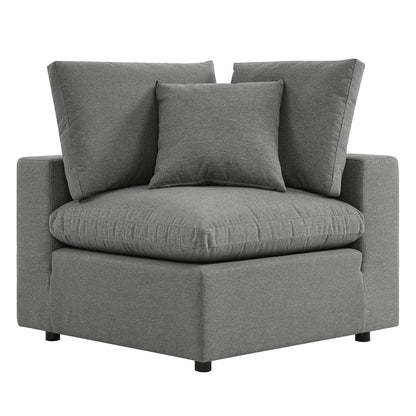 Modway Furniture Commix 6-Piece Outdoor Patio Sectional Sofa by Modway - EEI-5585-CHA