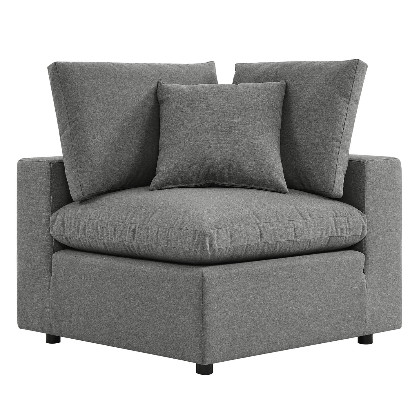 Modway Furniture Commix 7-Piece Outdoor Patio Sectional Sofa by Modway - EEI-5591-CHA