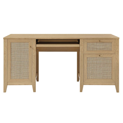 Modway furniture Soma 63" Office Desk - EEI-6117-OAK