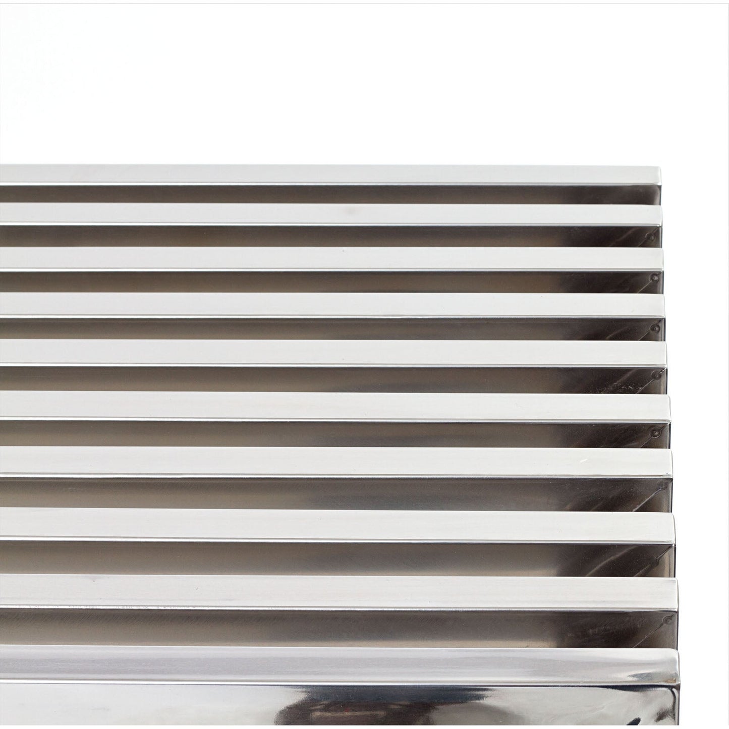 Modway Furniture Gridiron Medium Stainless Steel Bench - EEI-625-SLV