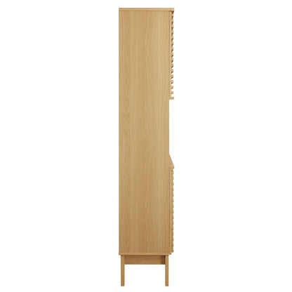 Modway furniture Render Tall Bathroom Storage Cabinet - EEI-6852-OAK