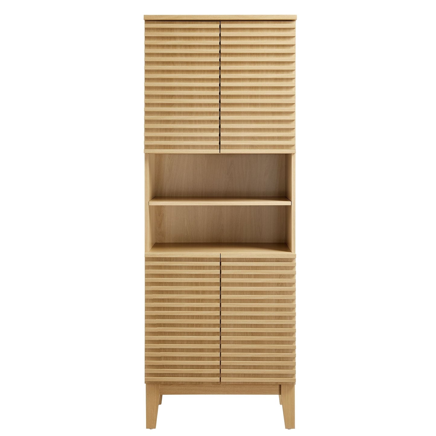 Modway furniture Render Tall Bathroom Storage Cabinet - EEI-6852-OAK