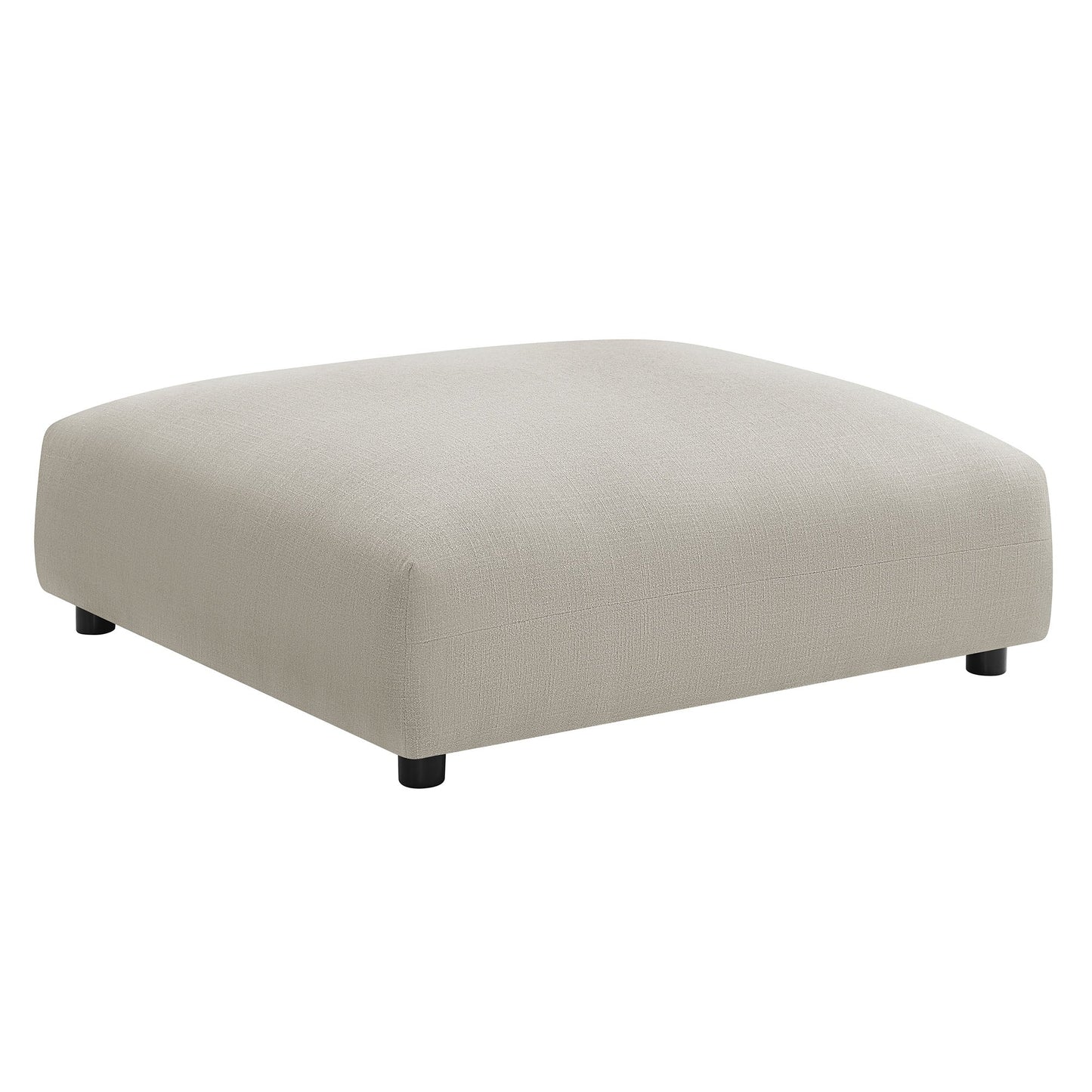 Modway Furniture Solace Modular Upholstered Armless Loveseat and Ottoman Set for Modern Comfort and Style - EEI-7031-SAL