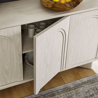 Modway furniture Flux Arched 3-Door Sideboard - EEI-7039-WWA
