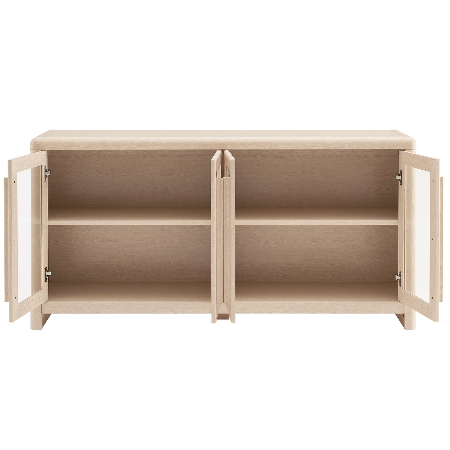 Modway furniture Evren 4-Door Sideboard Storage Display Cabinet - EEI-7287-ASH