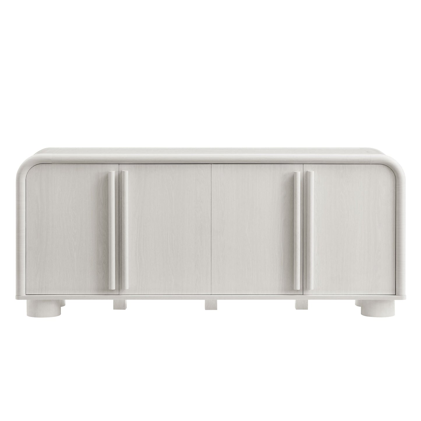 Modway furniture Bellamy Curved 4-Door Sideboard Cabinet - EEI-7315-ASH