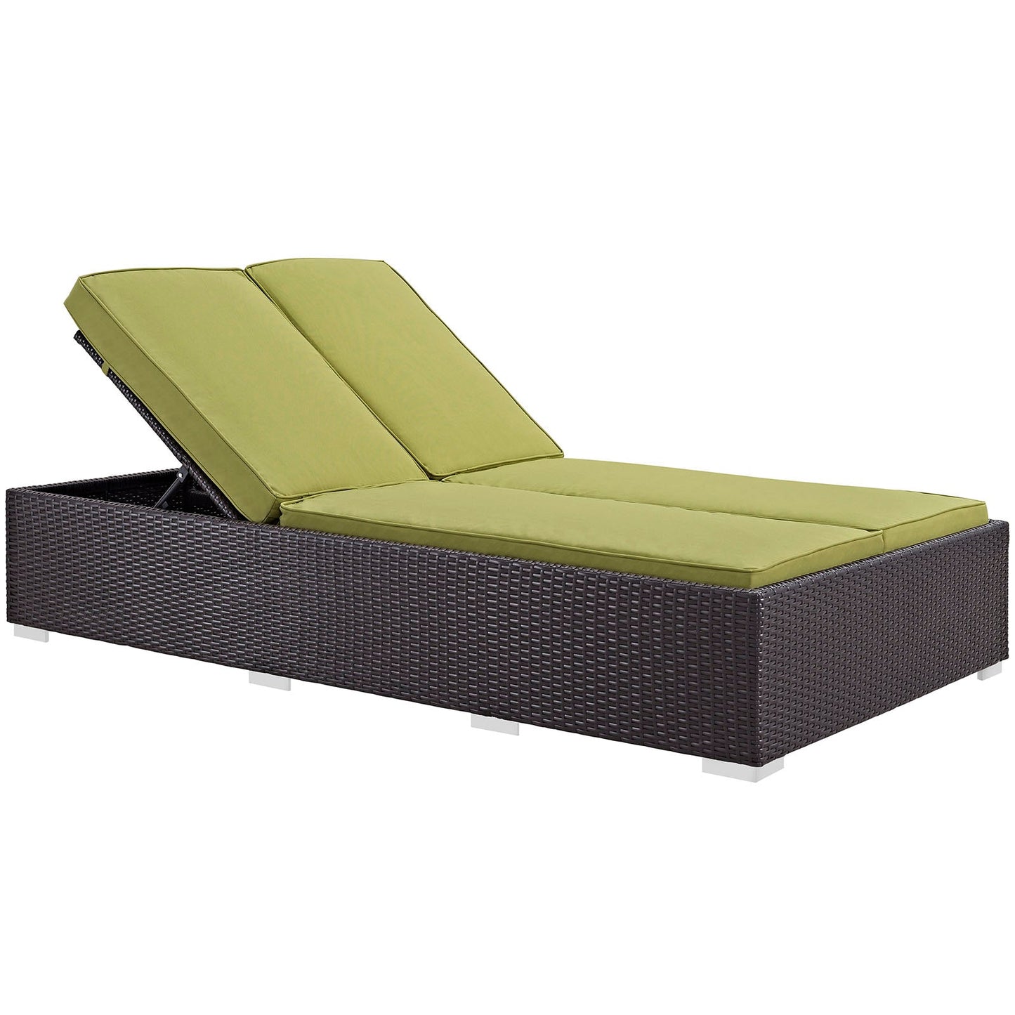 Modway Furniture Evince Double Outdoor Patio Chaise - EEI-787-EXP-PER