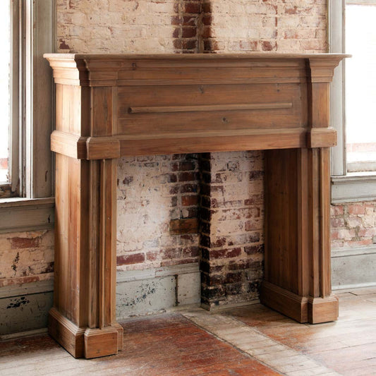 Park Hill Collection Manor Reclaimed Pine Fireplace Mantel  - EER81636