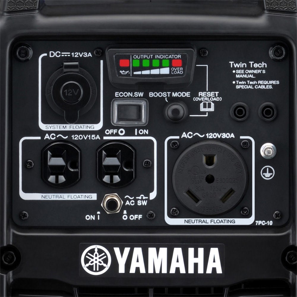 Yamaha 1800W/2200W Gas Inverter Generator With CO Sensor New EF2200IS