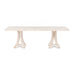 Lovecup Elisa Antique White Dining Table L139 - 39677342613602