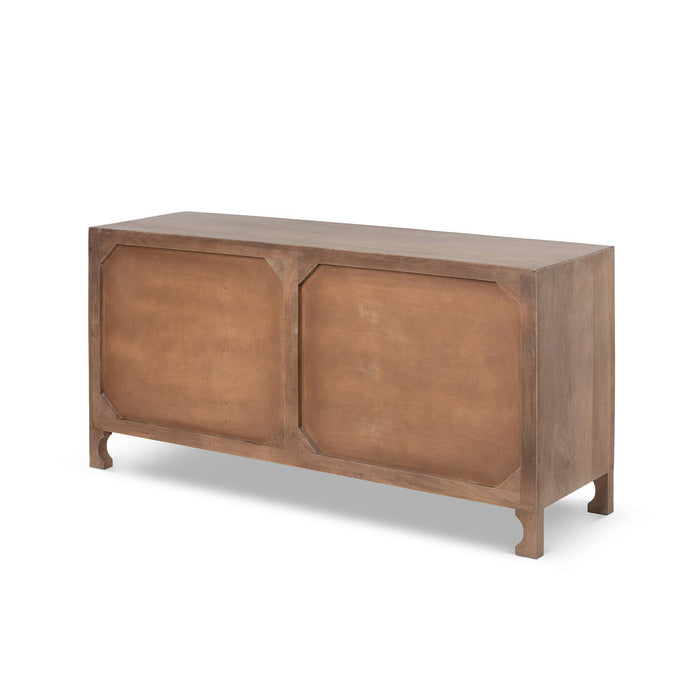 Lovecup Artisan Hand Carved Wood Sideboard L189 - 40216801771618