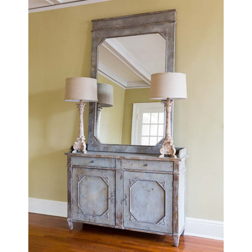 Lovecup Distressed Pale Blue Butler's Cabinet L888 - 31569490149474