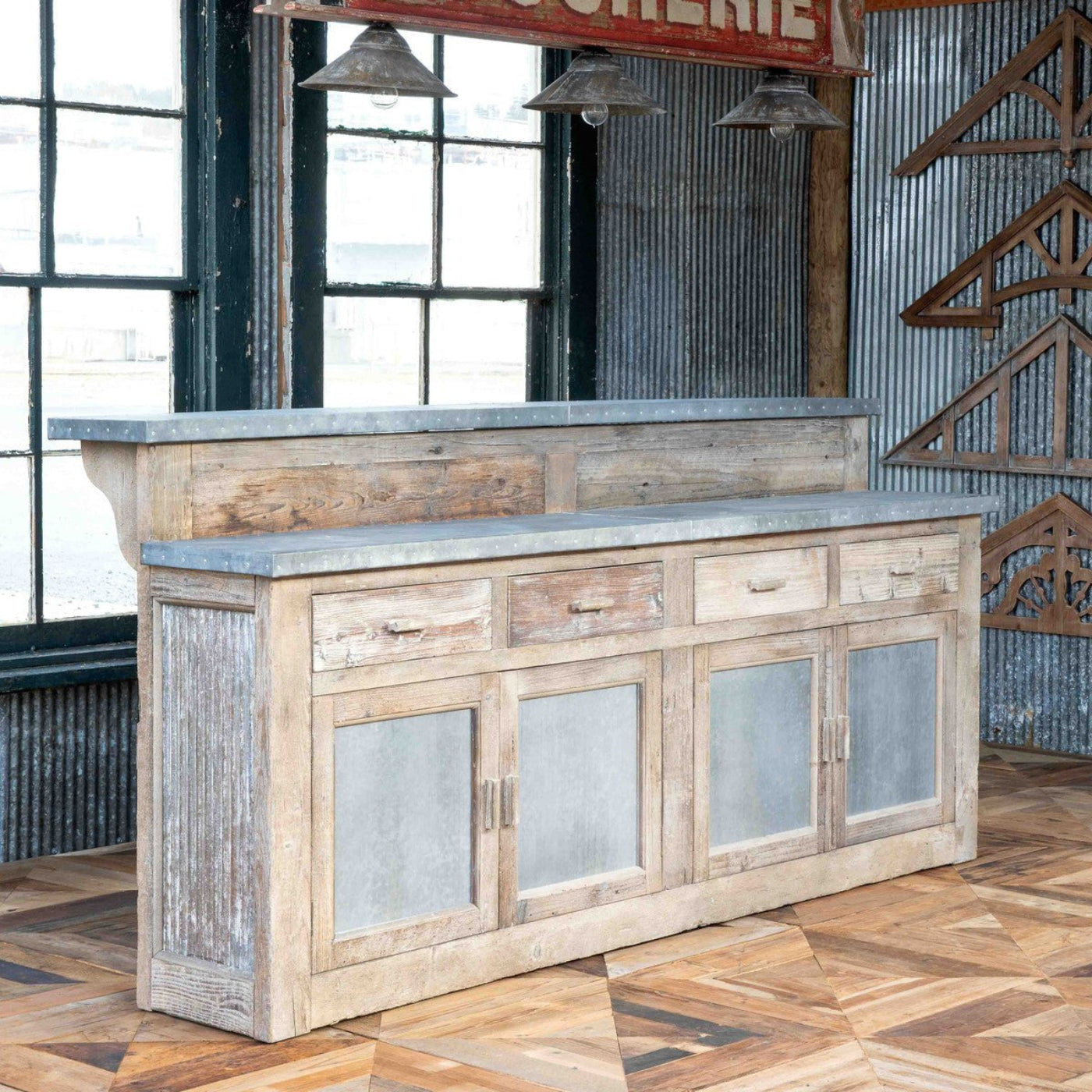 Park Hill Collection Garden Floral Garden Center Counter - EFC90110