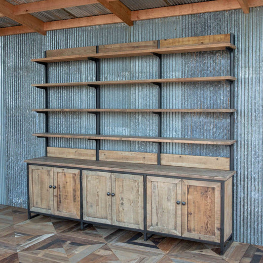 Park Hill Collections Urban Living Collector's Wall Shelf Unit Cabinet -  EFC90512