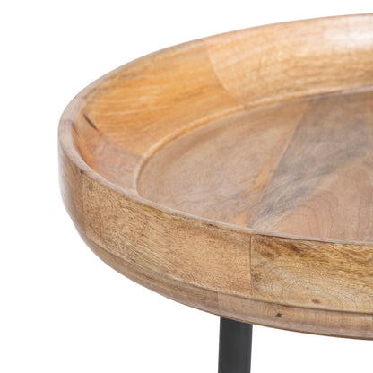 Park Hill Collection Urban Living Nested Wood and Iron Occasional Tables, Set of 2 - Park Hill Collection Urban Living Osborne Iron Console - EFC20147EFS06054