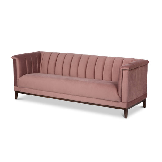 Park Hill Collection La Boheme Moira Rose Velvet Sofa - EFS26071